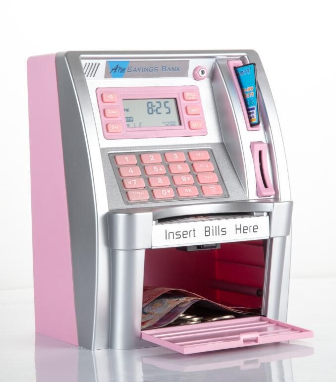 Kids ATM Safe Deposit Box with Code Lock