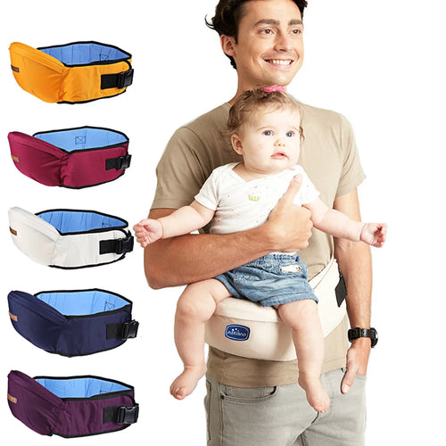 Portable baby carrier toddler wrap multifunctional adjustable hipseat shoulder sling