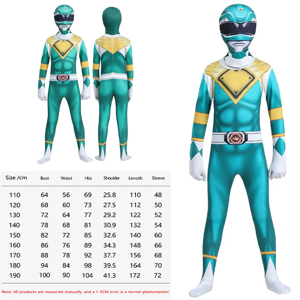 Samurai Superhero Cosplay Costume with Mask