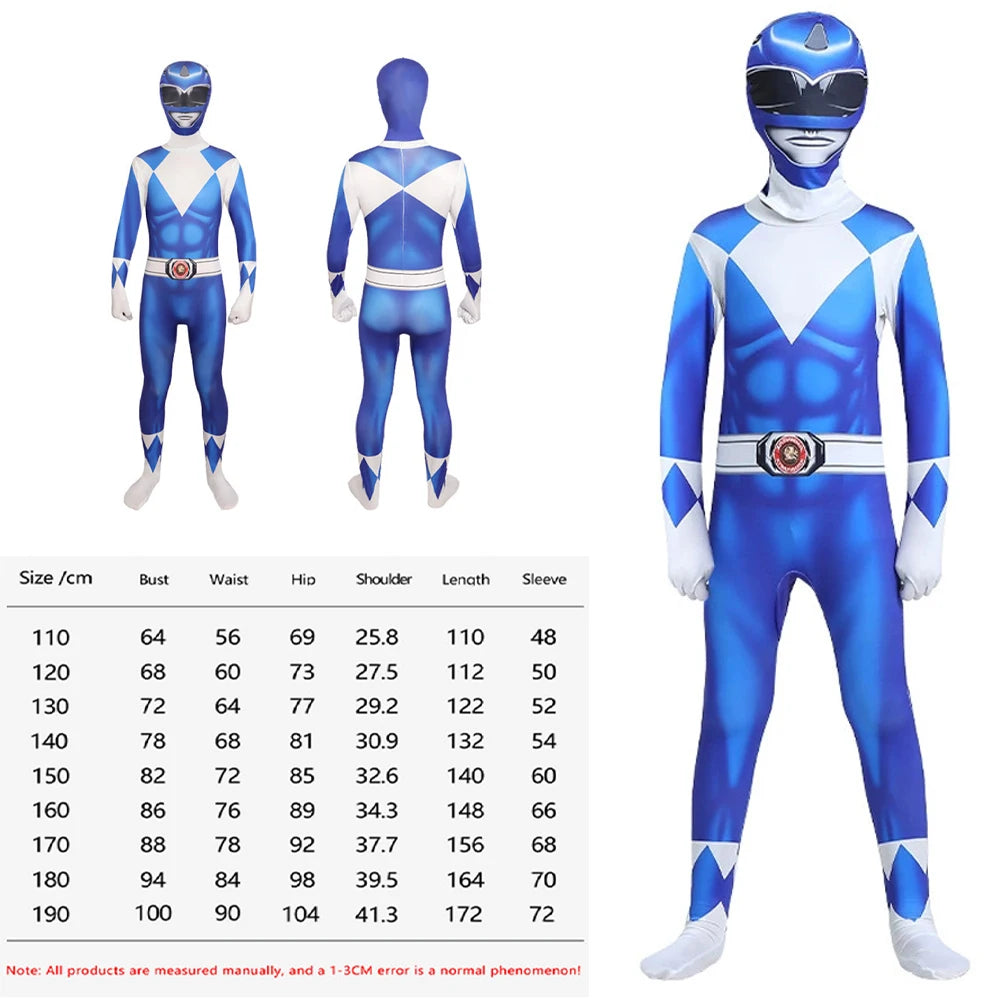 Samurai Superhero Cosplay Costume with Mask