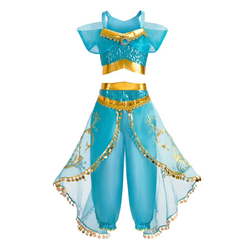 Girls Princess Costume Dress – Elsa & Anna