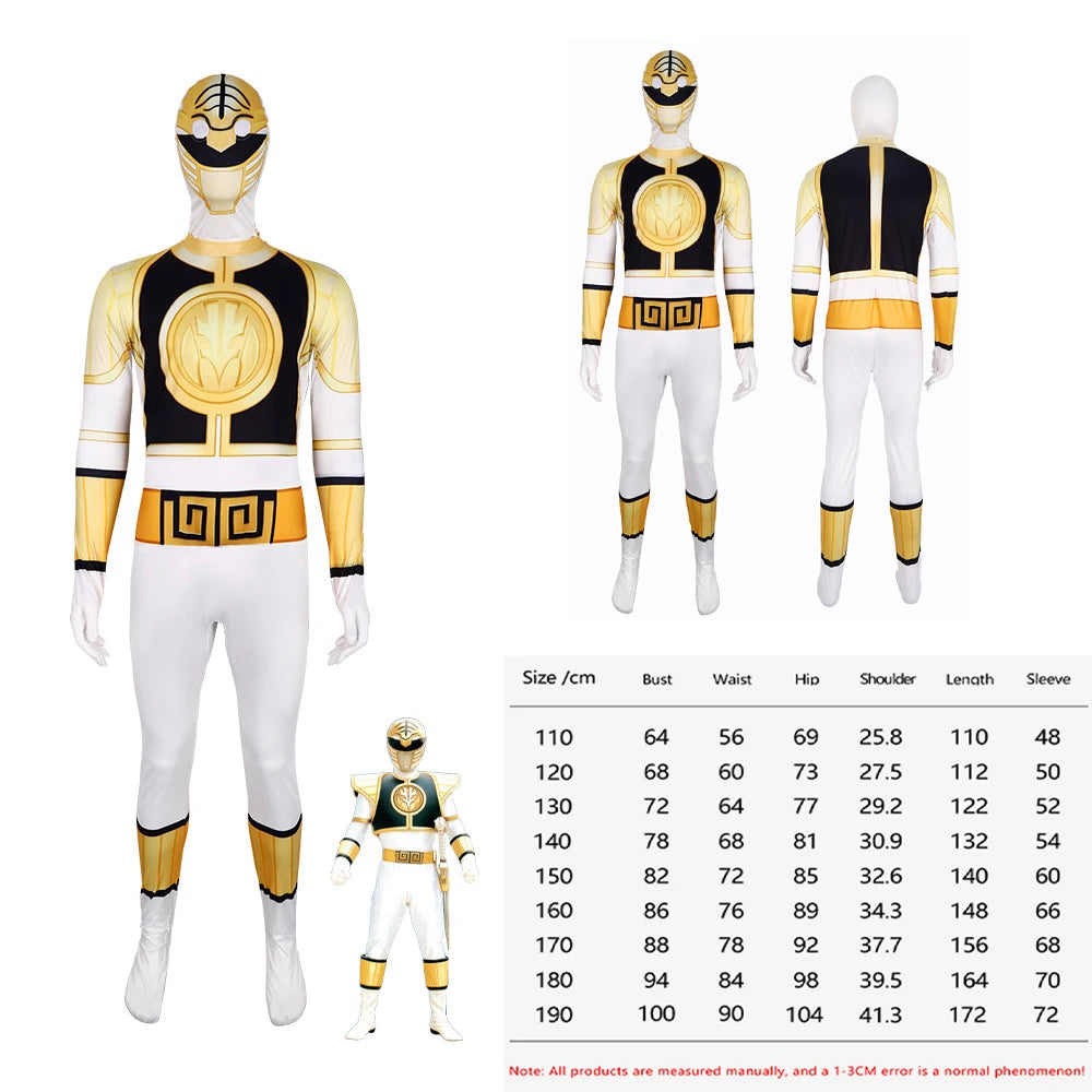 Samurai Superhero Cosplay Costume with Mask