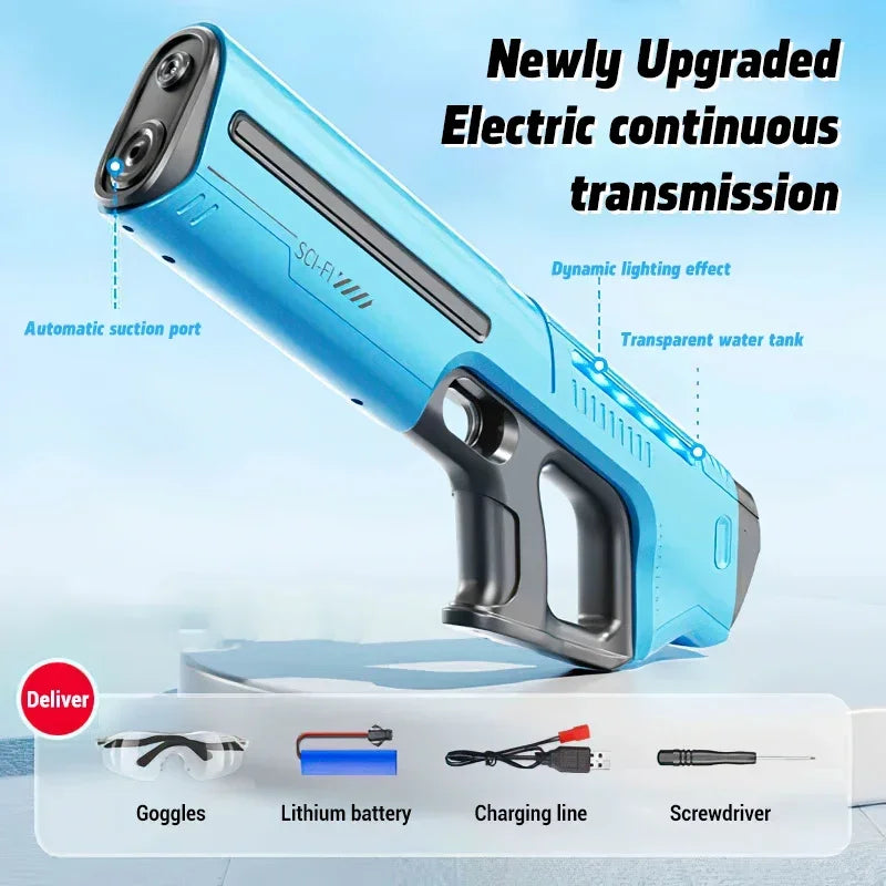 Electric Water Gun for Kids - High Pressure Automatic Water Blaster