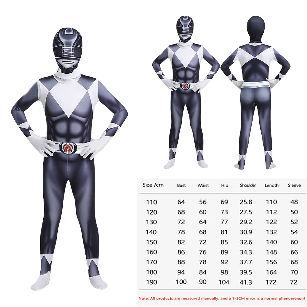 Samurai Superhero Cosplay Costume with Mask