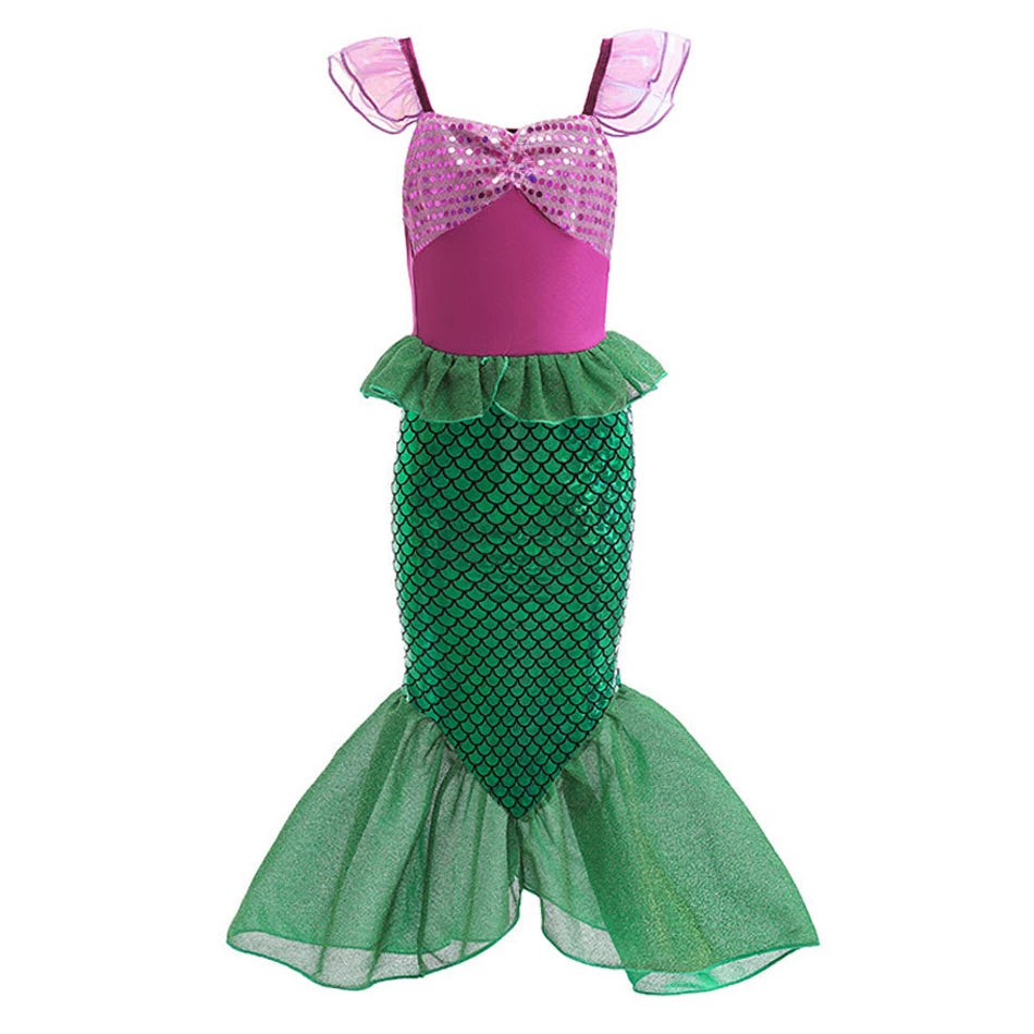 Girls Princess Costume Dress – Elsa & Anna